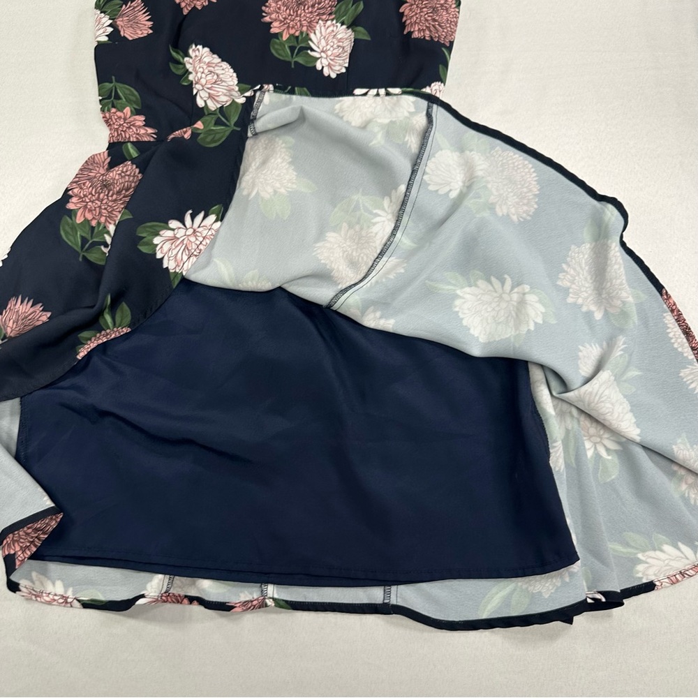 Keepsake The Label Floral Dress Fit And Flare Skater Mini Size Medium - Picture 7 of 13